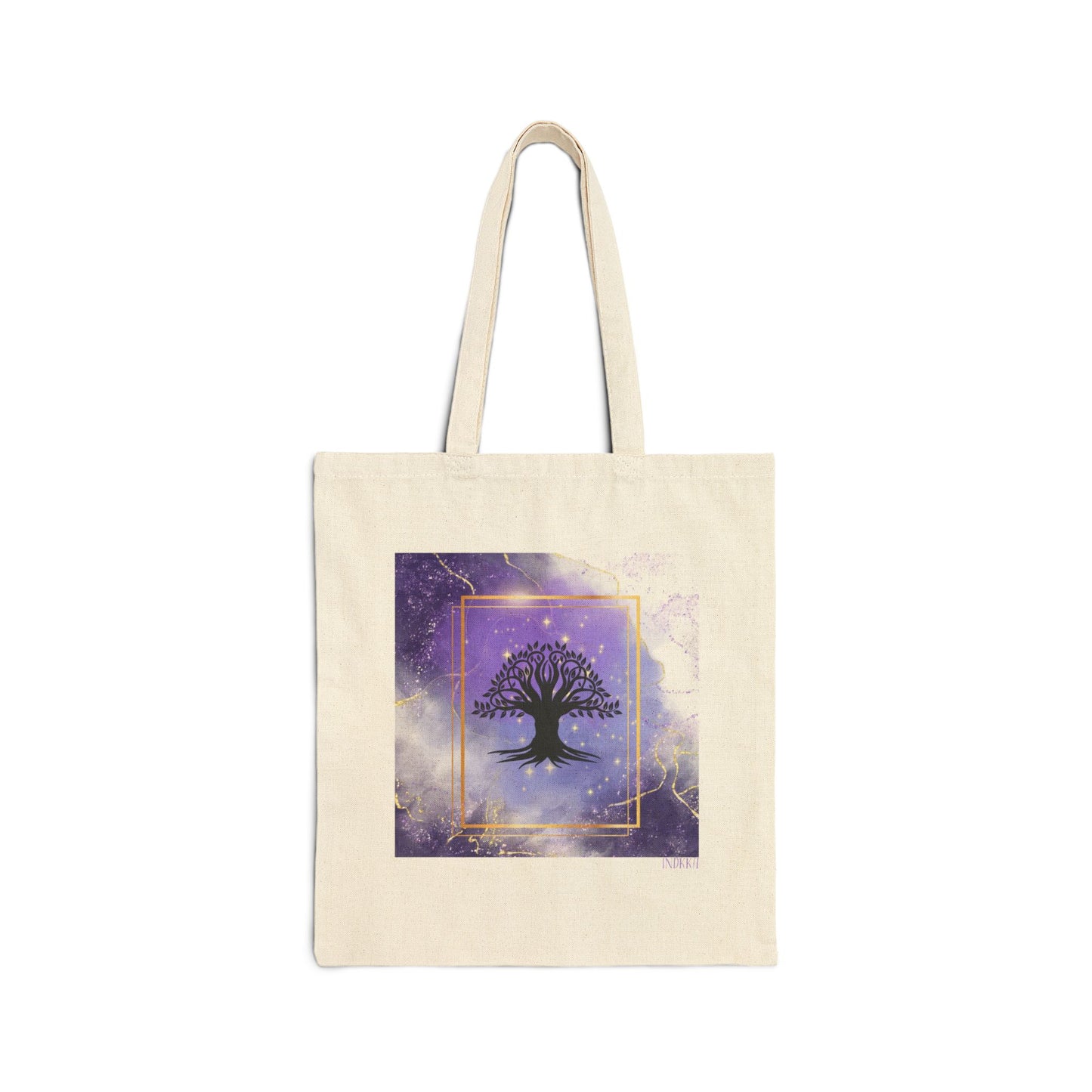 Celtic tree Cotton Canvas Tote Bag