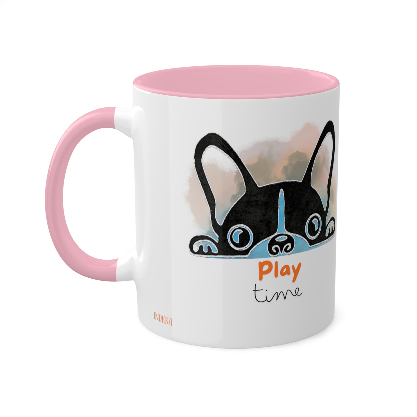 Doggy Fun Play time Colorful Mugs, 11oz