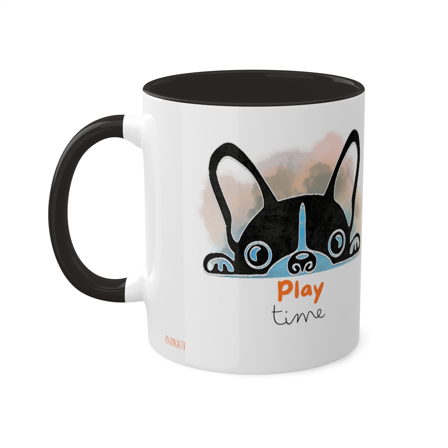 Doggy Fun Play time Colorful Mugs, 11oz