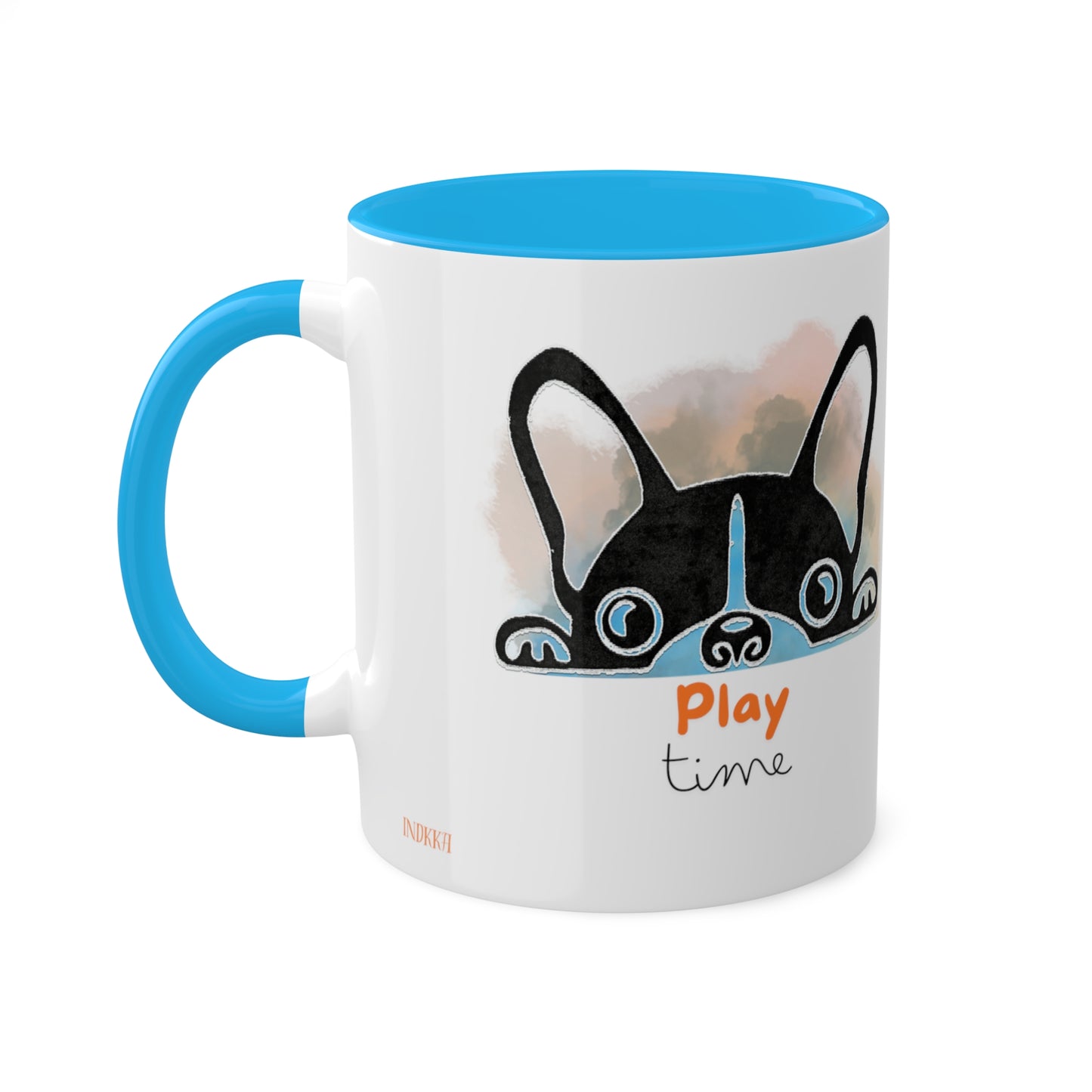 Doggy Fun Play time Colorful Mugs, 11oz