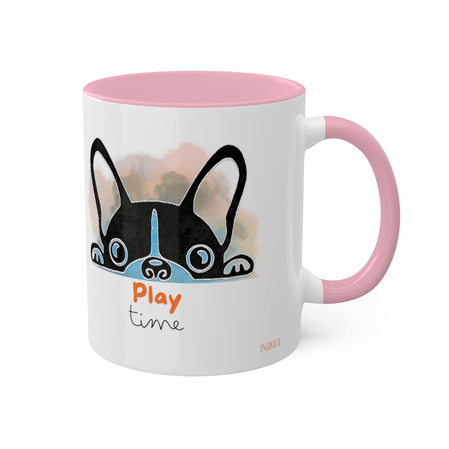 Doggy Fun Play time Colorful Mugs, 11oz