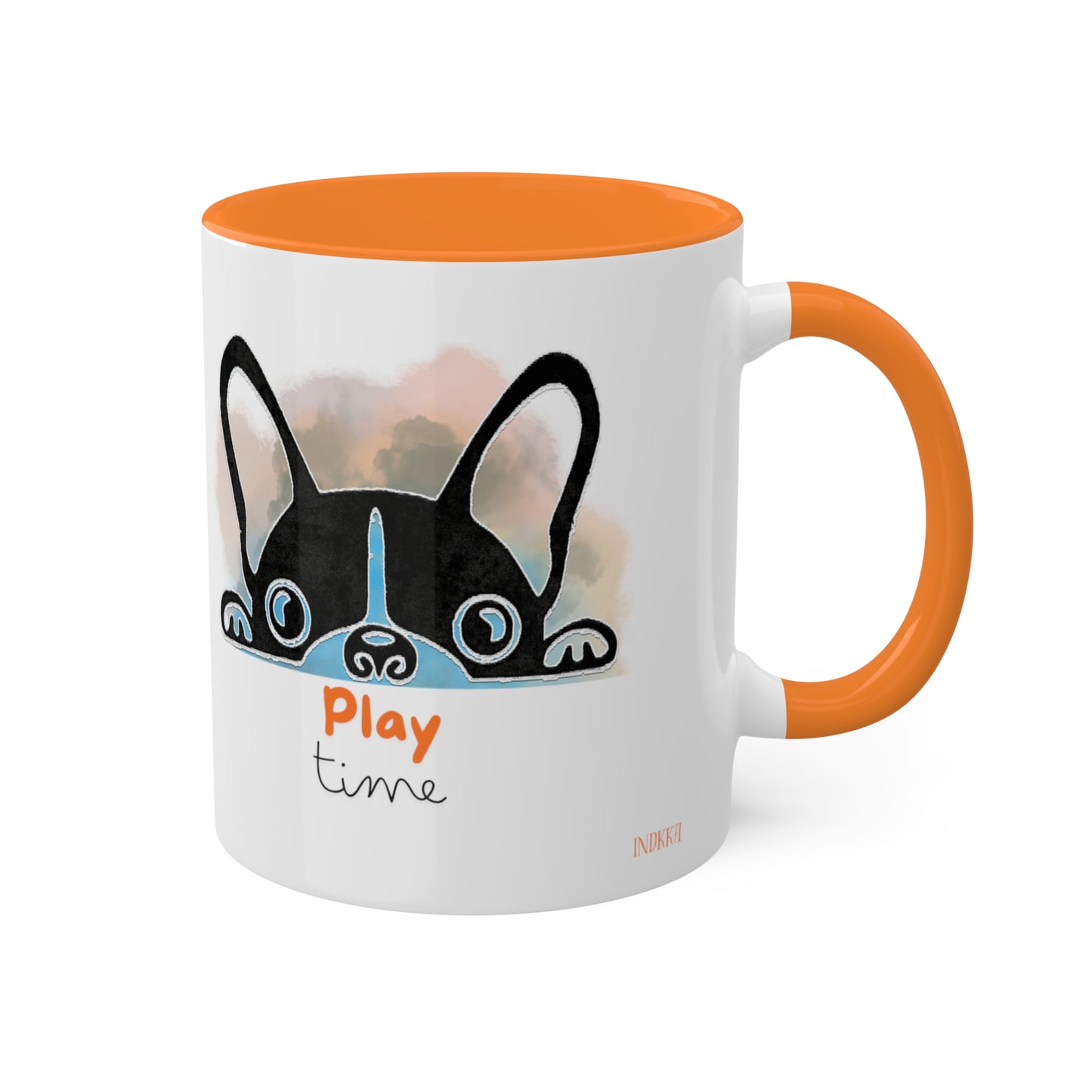 Doggy Fun Play time Colorful Mugs, 11oz