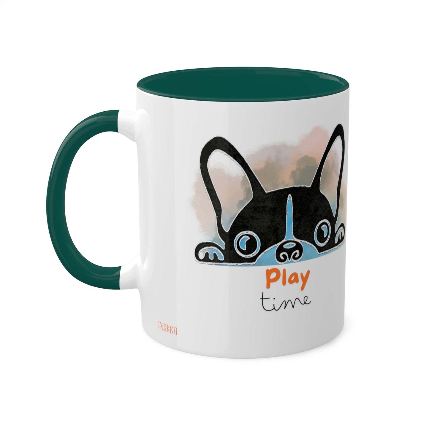 Doggy Fun Play time Colorful Mugs, 11oz